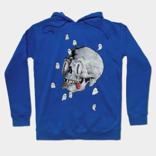 Captain, the Ghosts have Escaped art by Tyler Tilley (clear edition) Hoodie